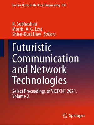 cover image of Futuristic Communication and Network Technologies